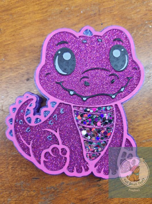 Cute Gator Freshie Mold
