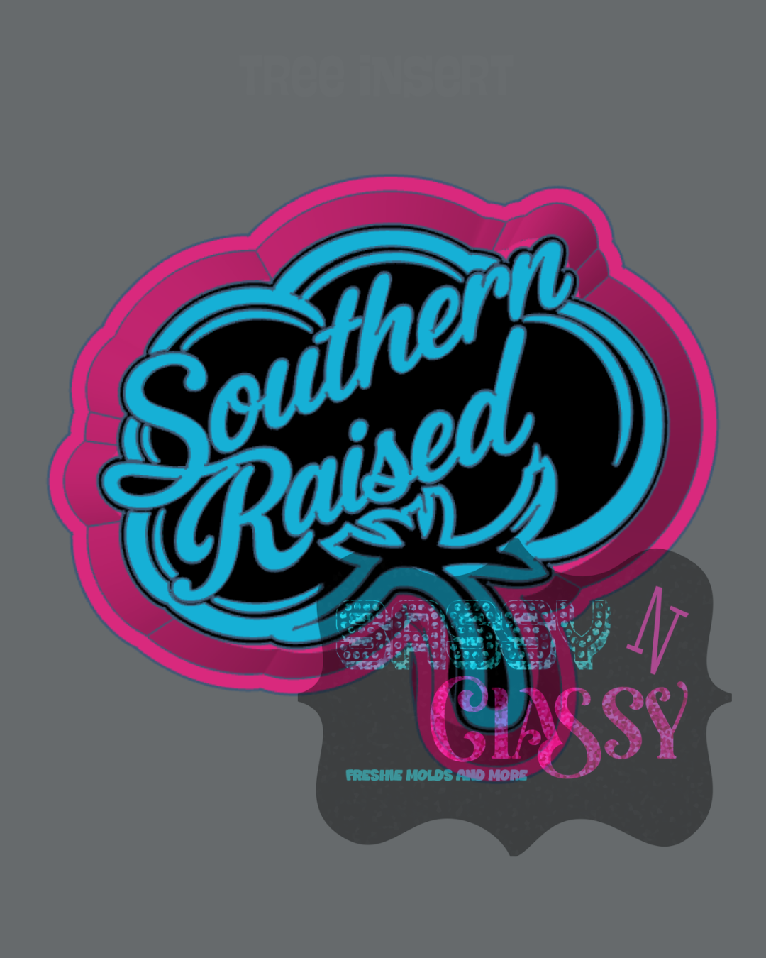 Southern Raised Cotton Boll Freshie Mold