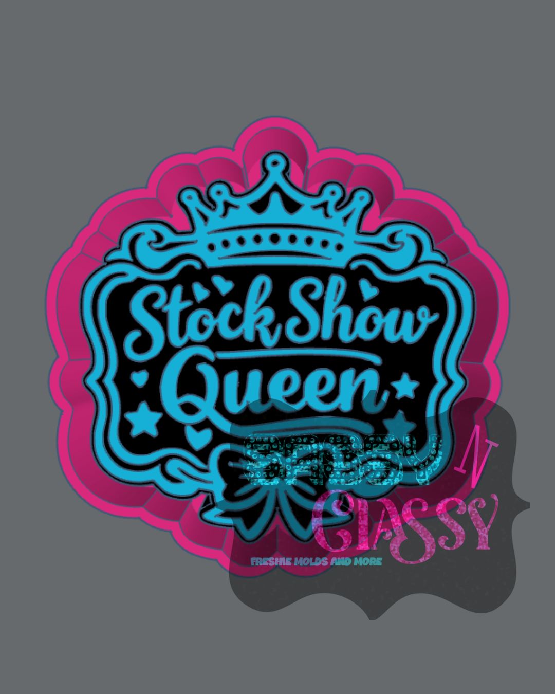 Stock Show Queen Freshie Mold