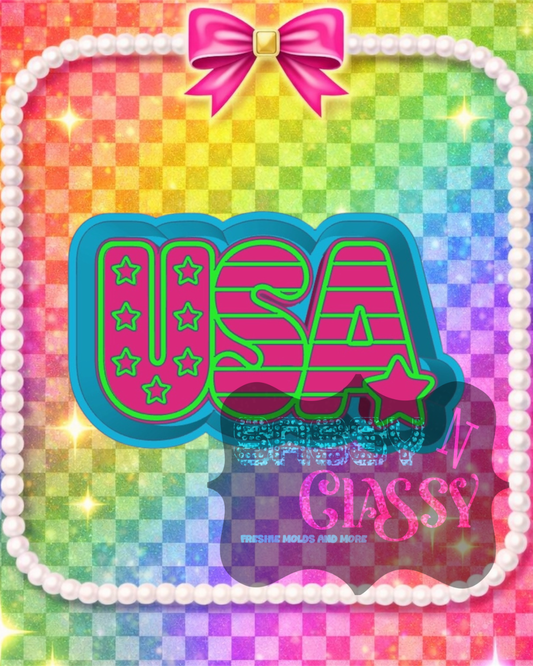 USA Freshie Mold