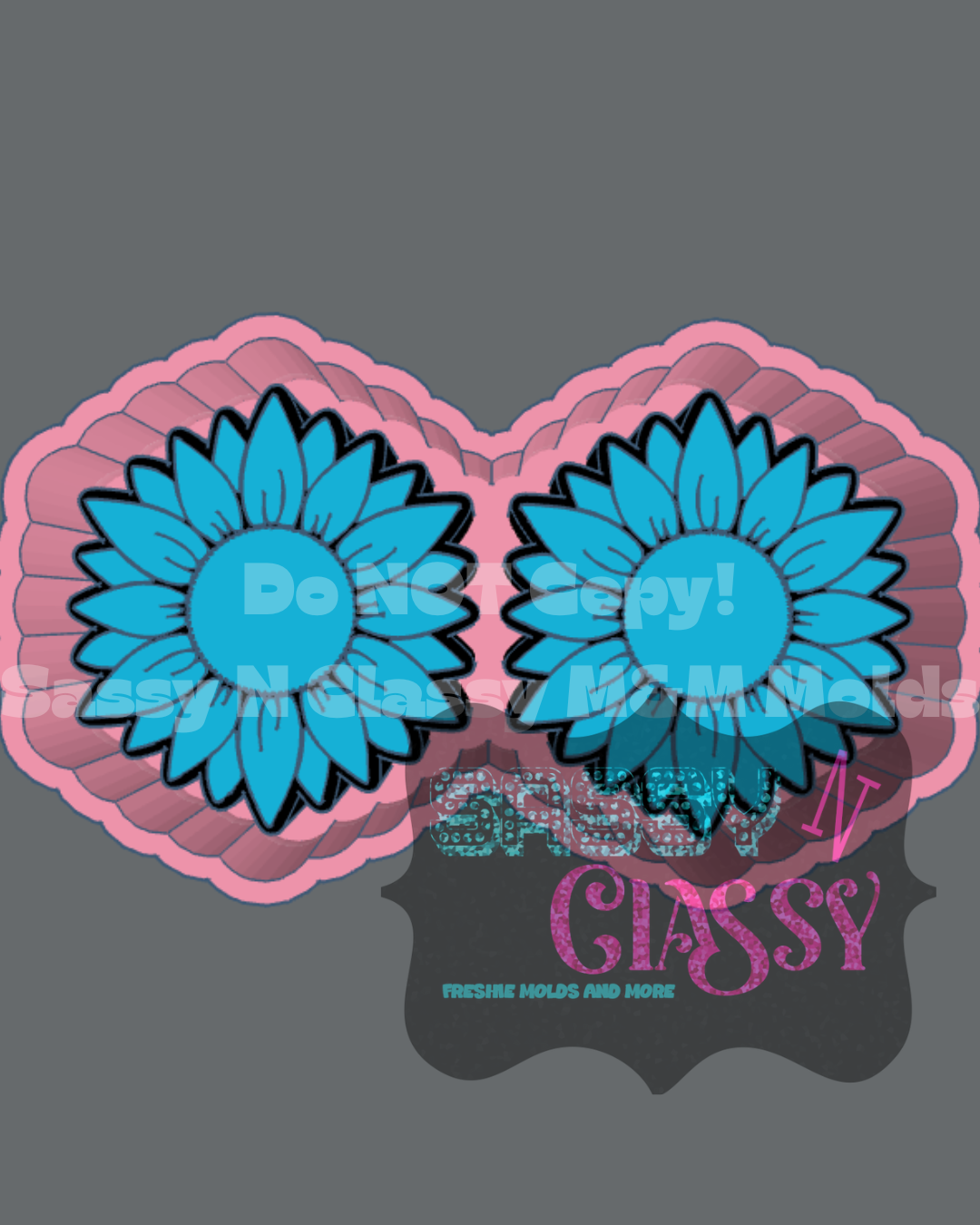 Sunflower Vent Freshie Mold