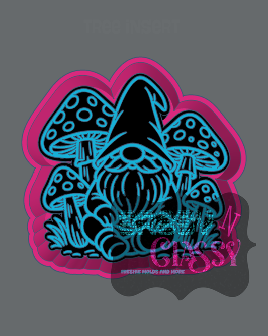 Mushroom Gnome Freshie Mold by Ann