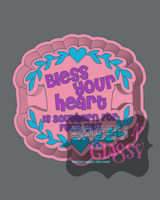Bless Your Heart Freshie Mold