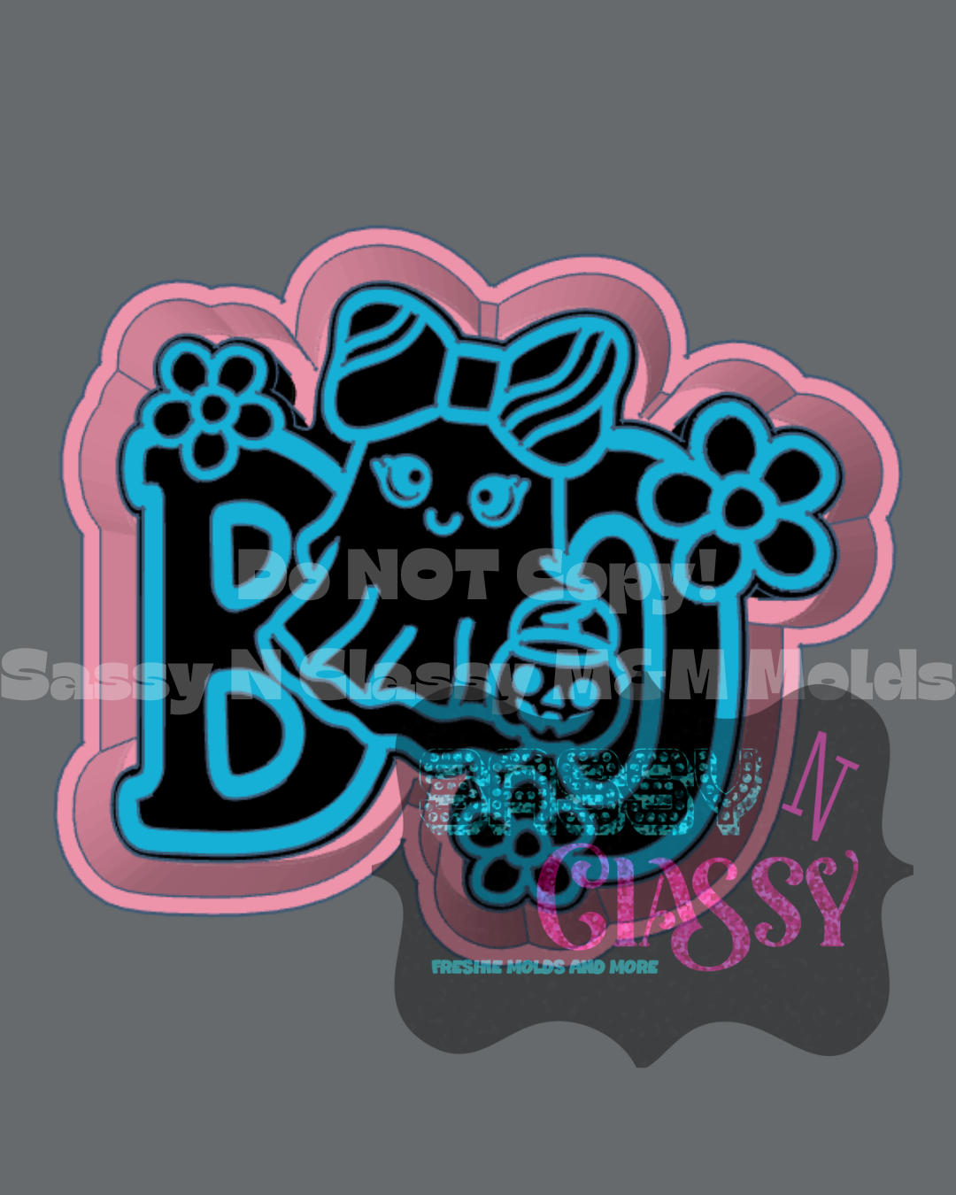 Ghost Boo Freshie Mold