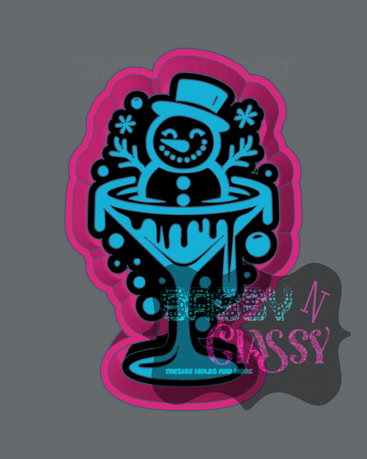 Snow Tini Freshie Mold