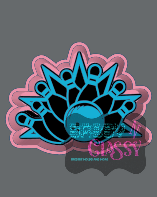 Bowling Freshie Mold