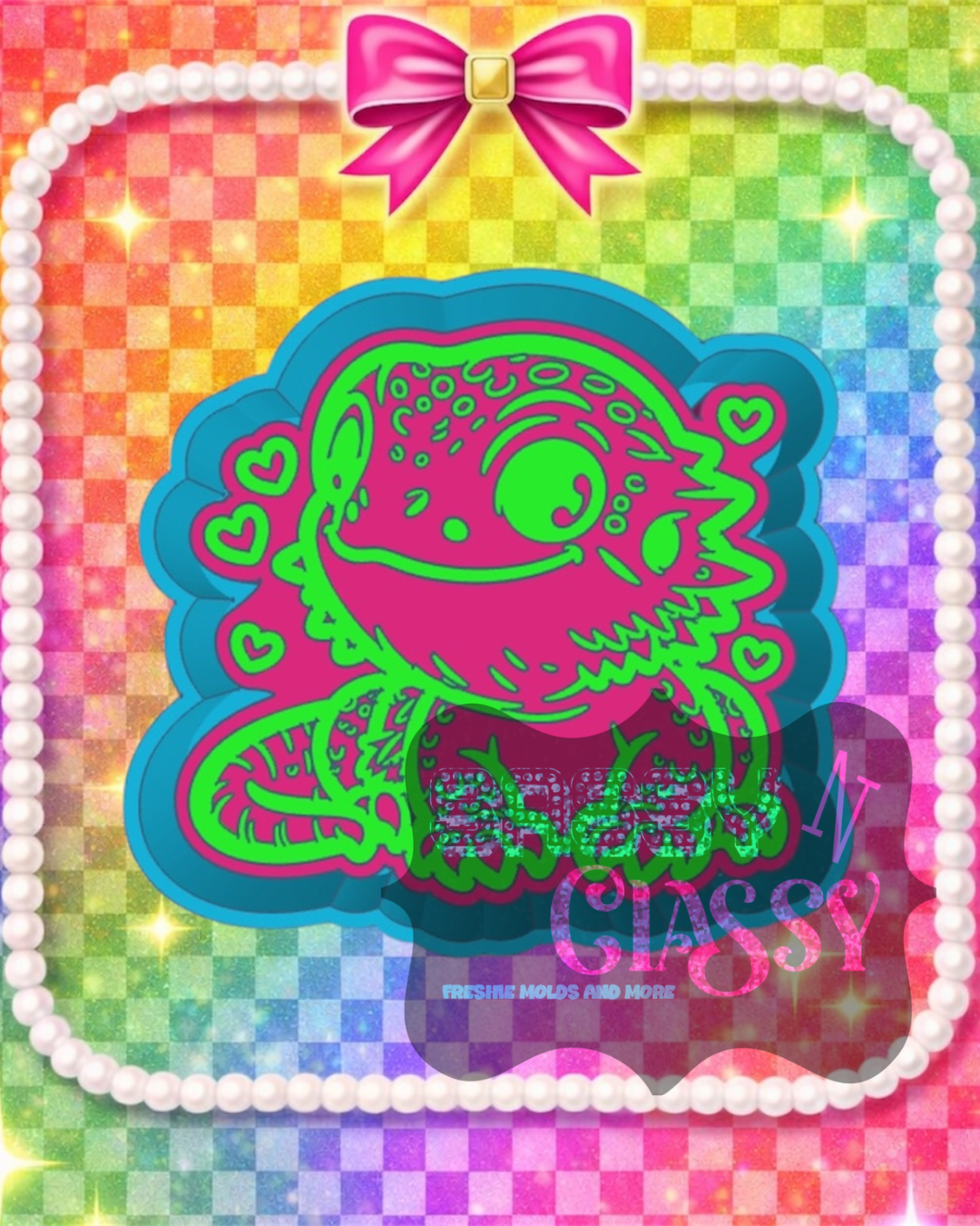 Bearded Dragon Freshie Mold