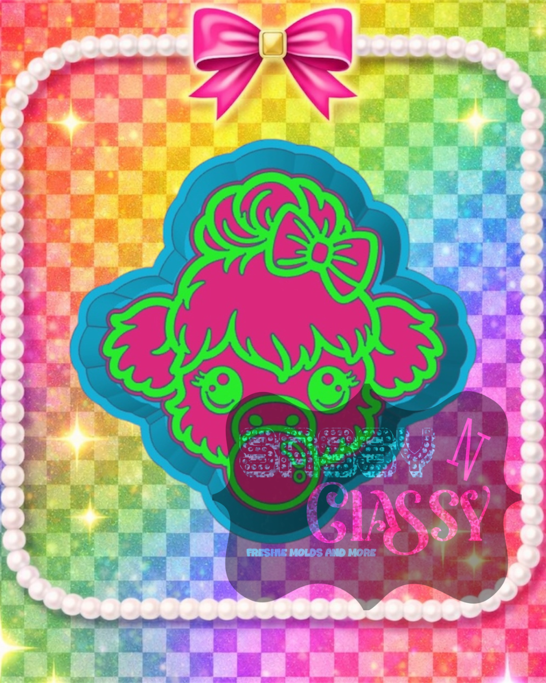 Bubblegum Highland Freshie Mold