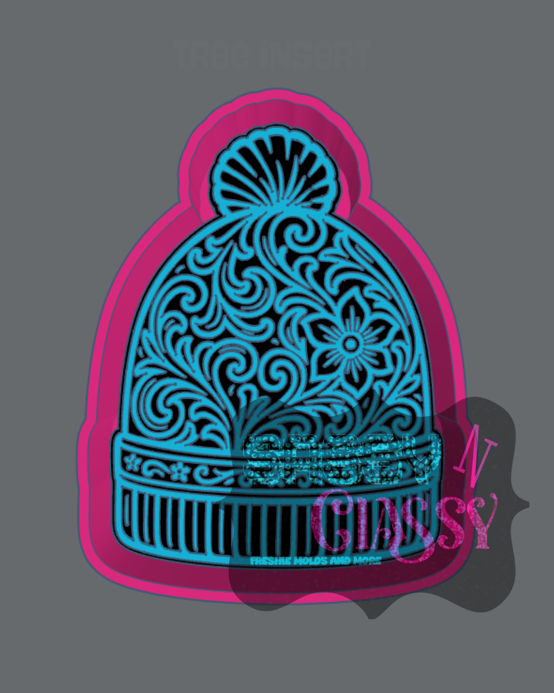 Tooled Beanie Freshie Mold