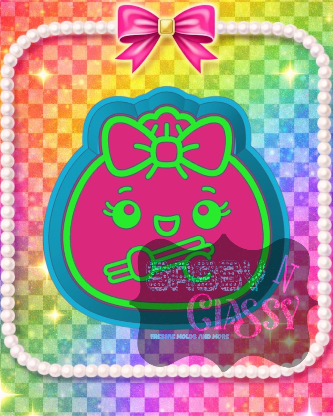 Chopsticks Dumplin Freshie Mold