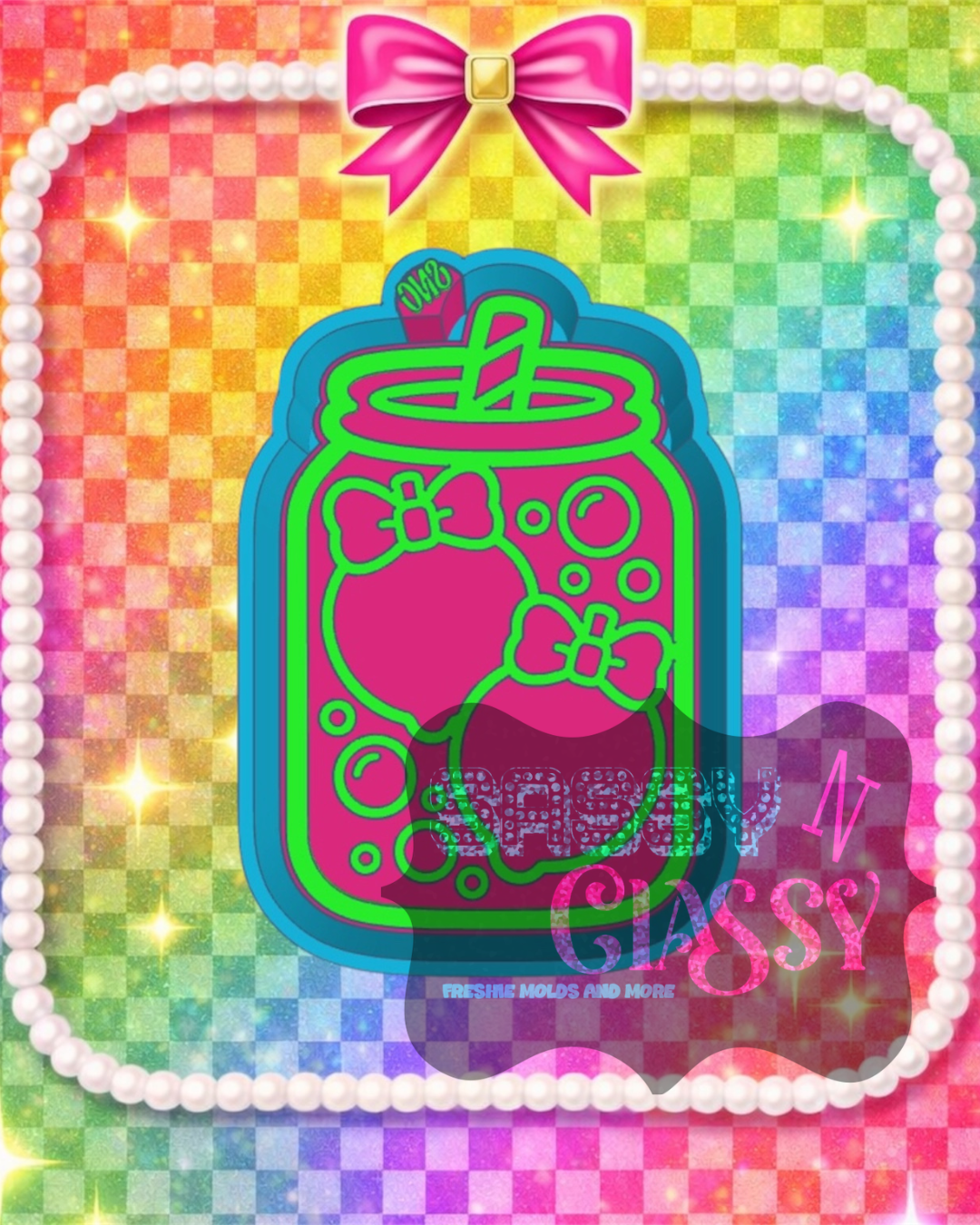 Lemonade Jar Freshie Mold
