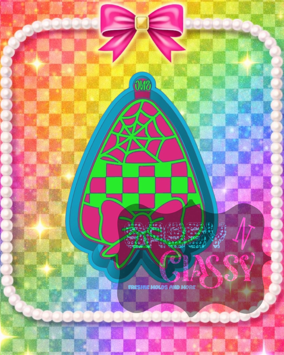 Spooky Candy Corn Freshie Mold