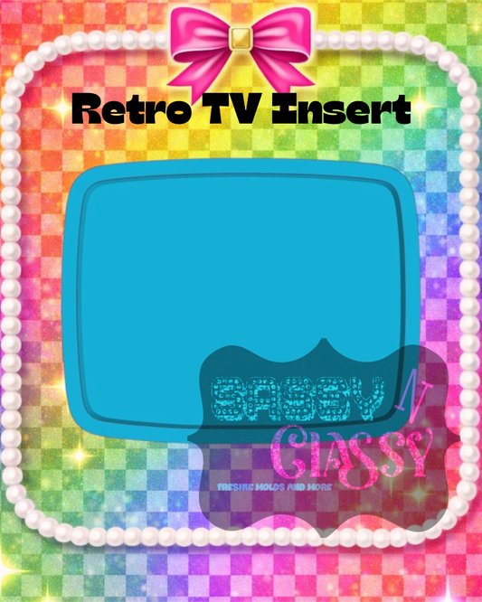 Retro TV Insert Set