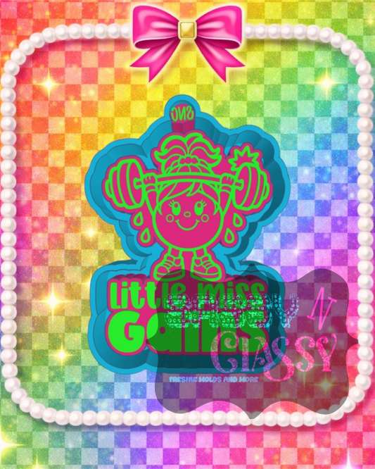 Little Miss Gains Freshie Mold