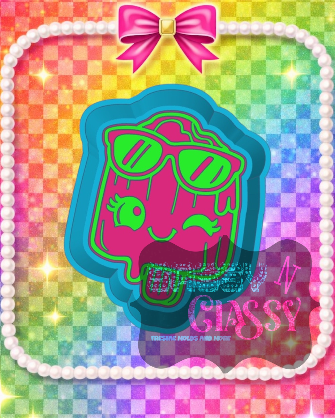 Cute Popsicle Freshie Mold