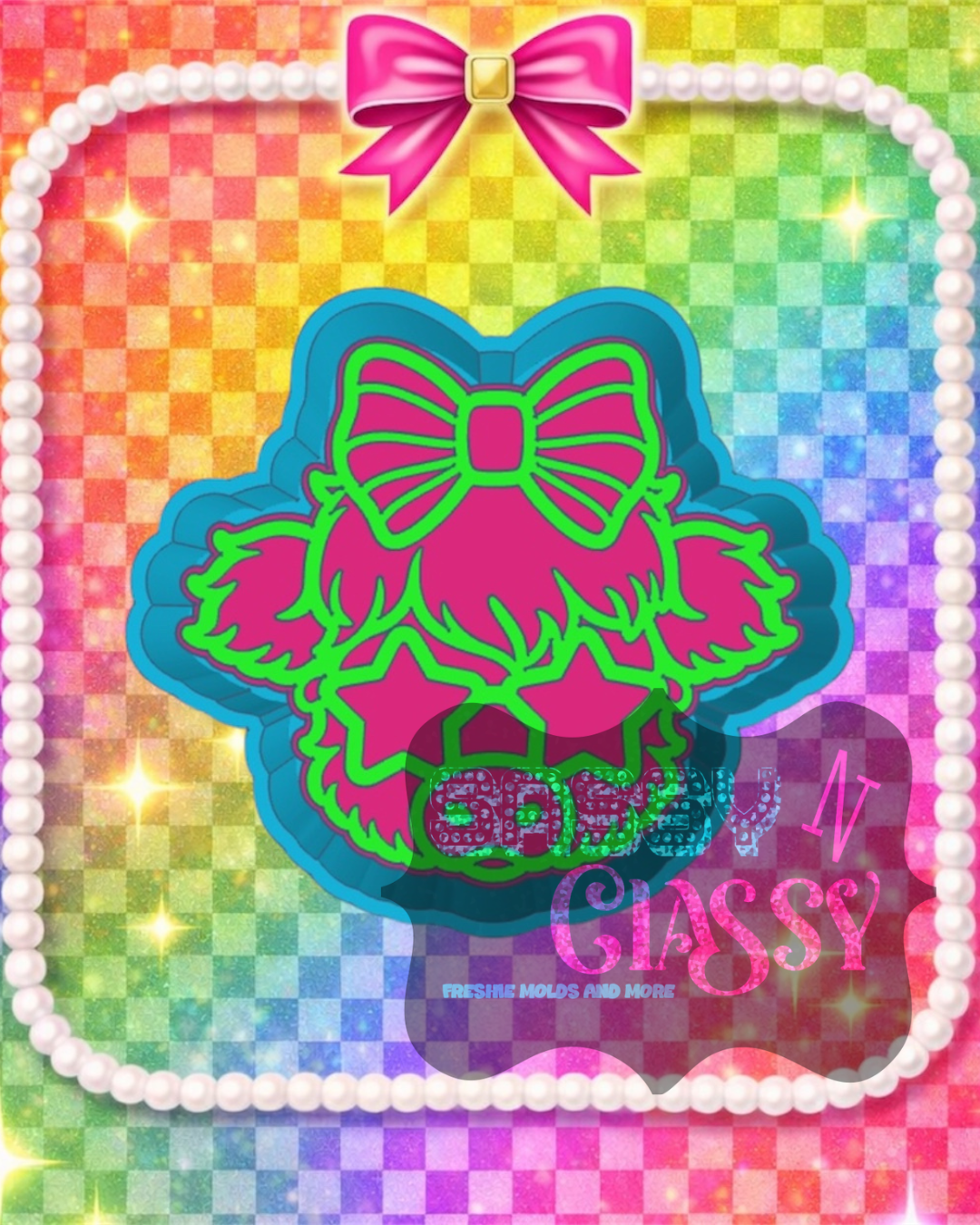 Patriotic Highland Freshie Mold