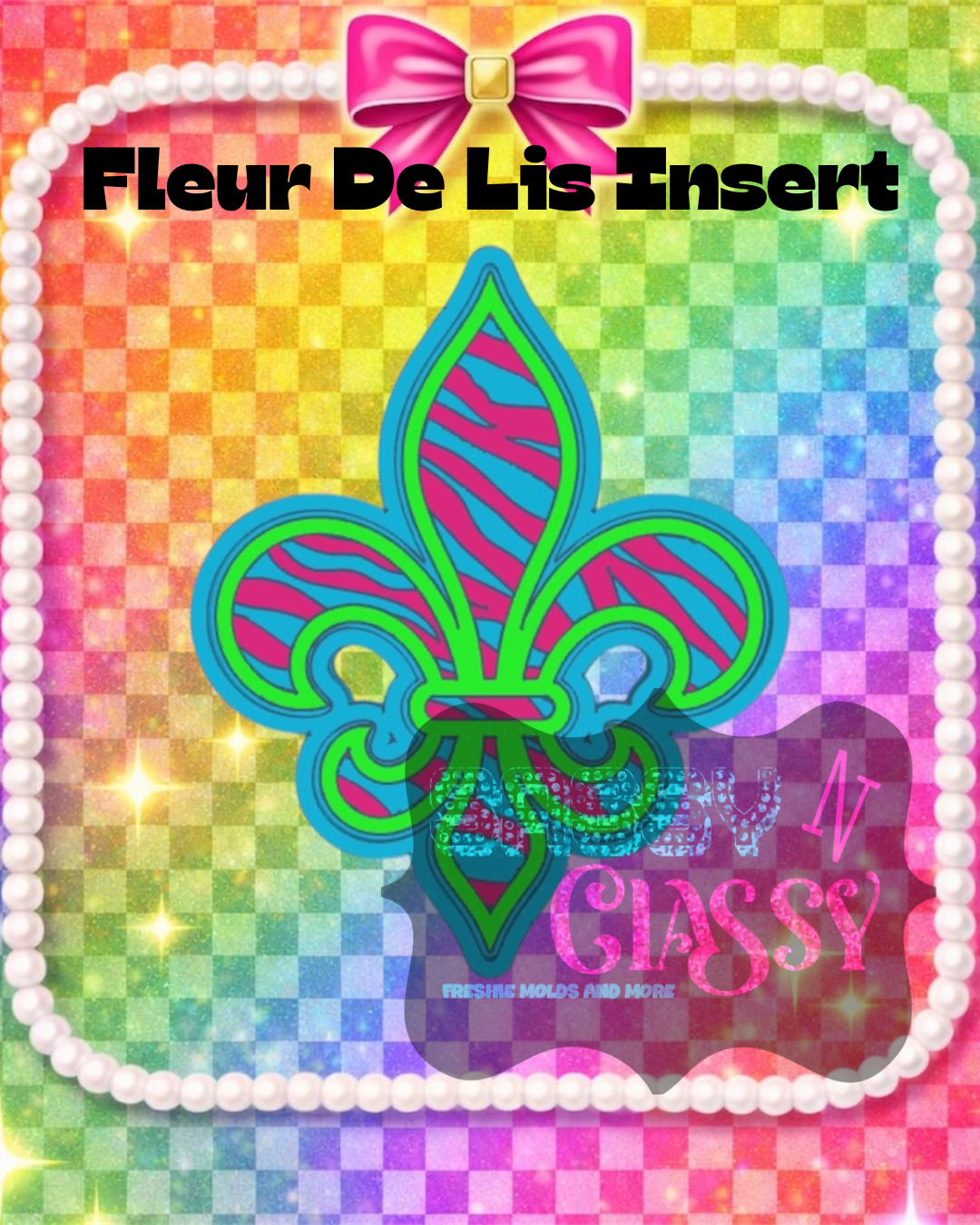 Fleur De Lis Insert Set
