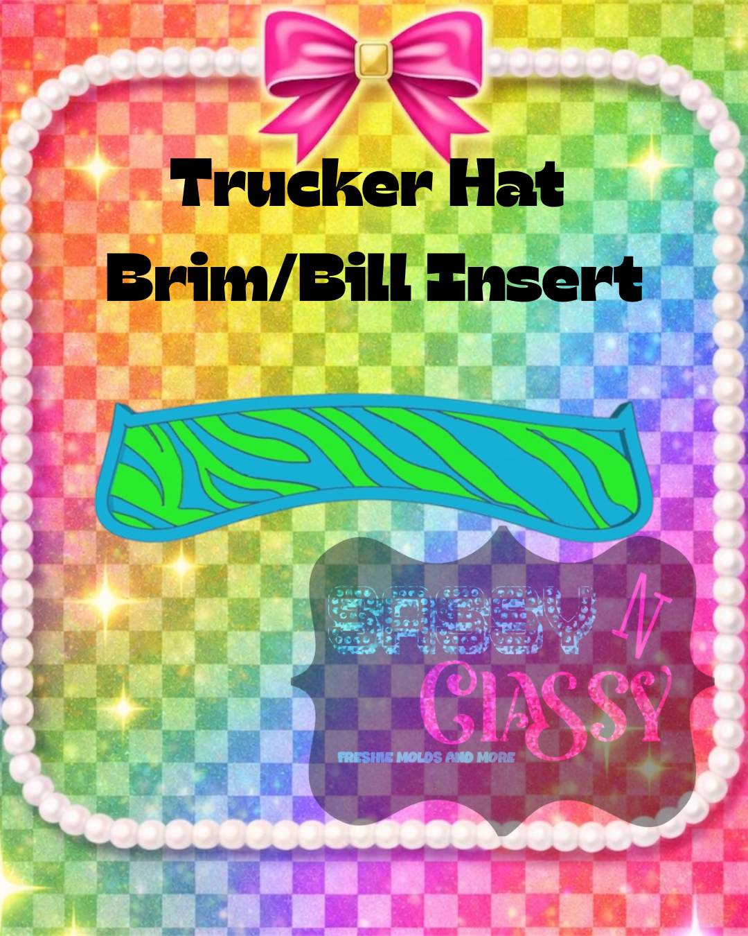 Double Insert Trucker Hat Set