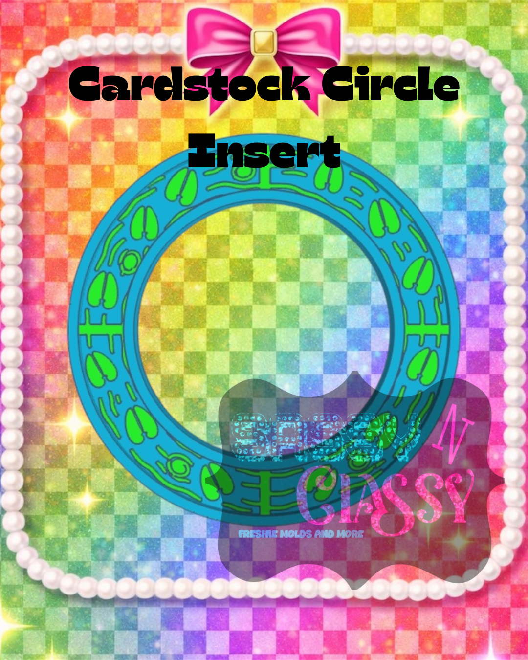 Cardstock Circle Insert Set