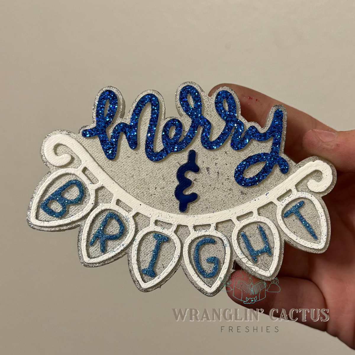 Merry & Bright Freshie Mold
