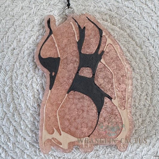 Pin Up Girl Freshie Mold