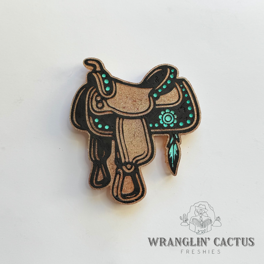 Turquoise Saddle Freshie Mold