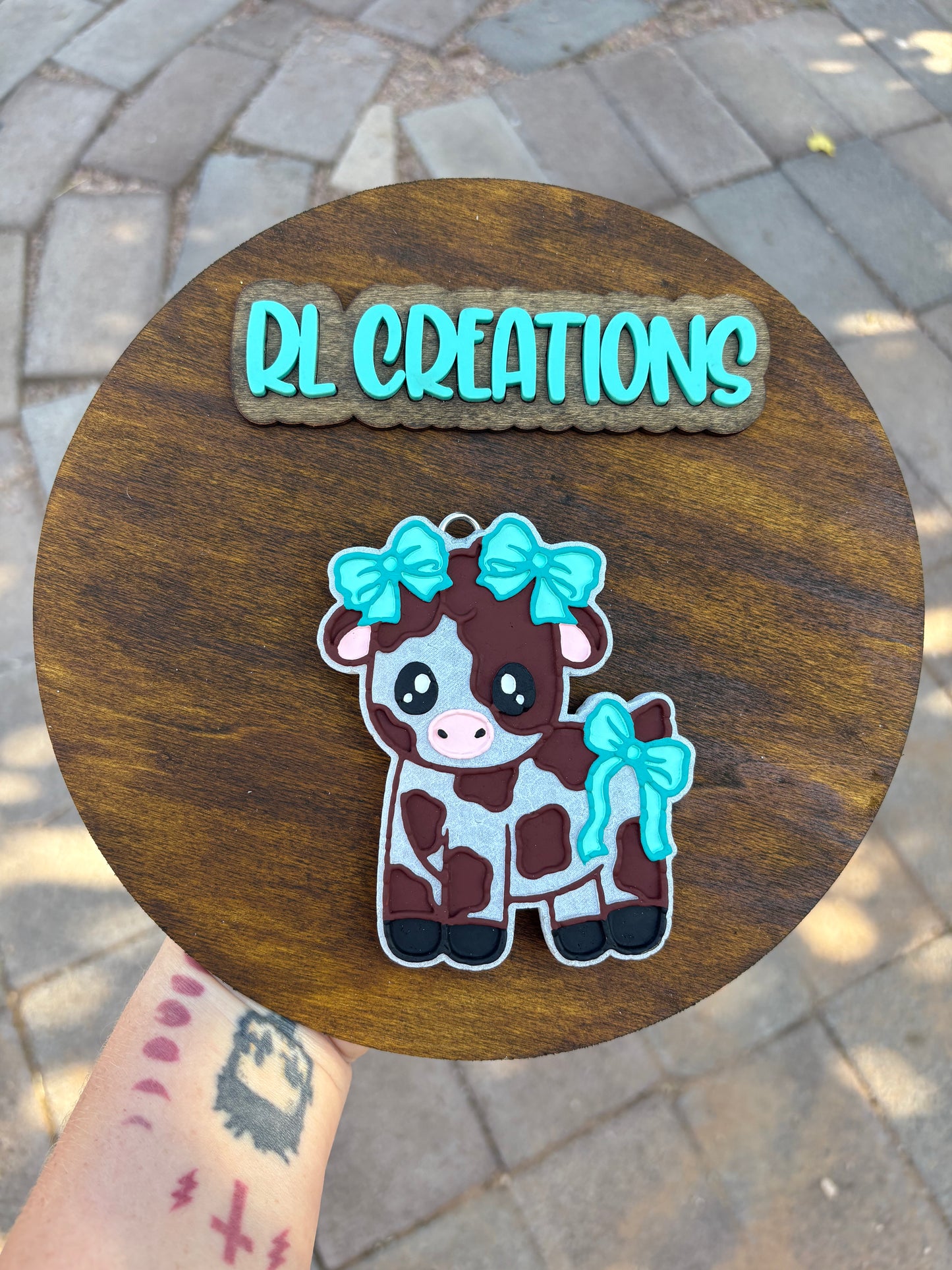 Bow Cow Freshie Mold