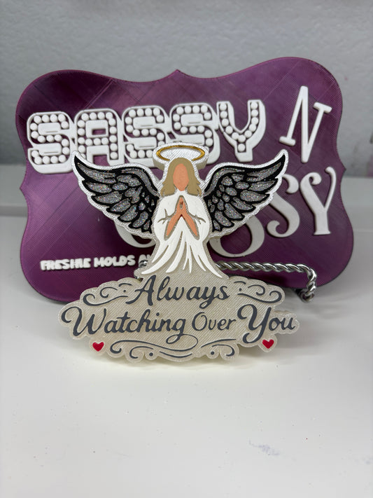 Always Watching Over You Guardian Angel Freshie Mold
