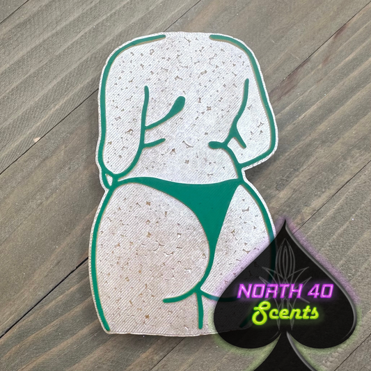 Curvy Female Silhouette Freshie Mold