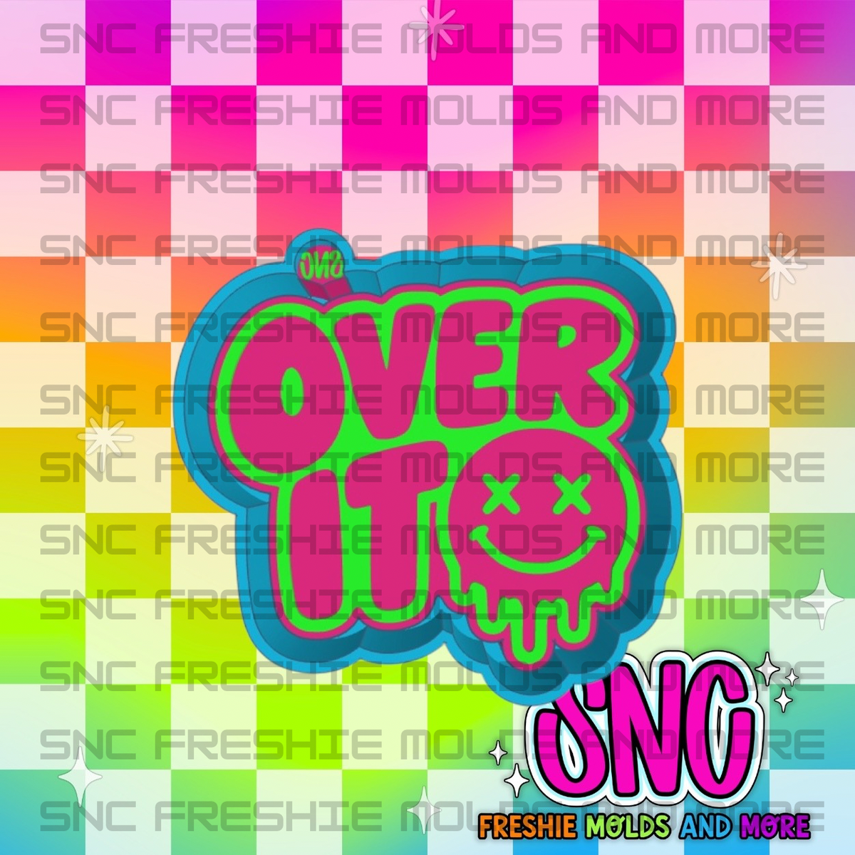 Over It Freshie Mold