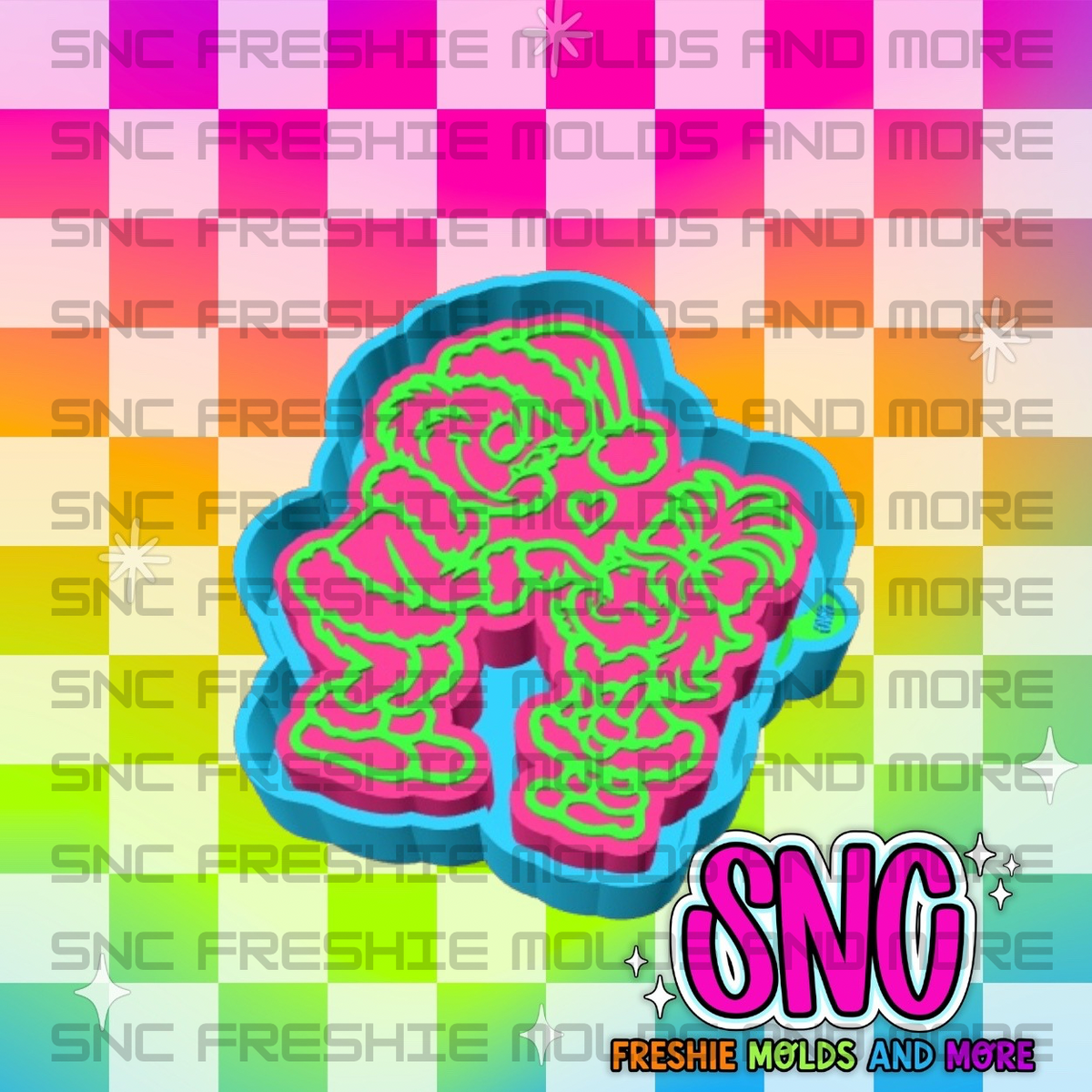 Mean One Boop Freshie Mold