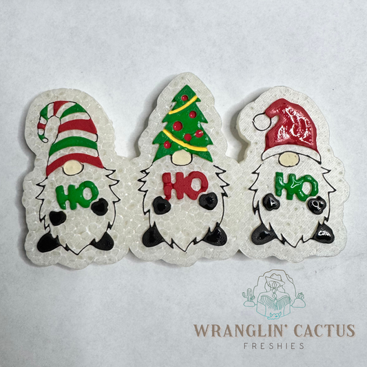 Ho Ho Ho Gnomes Freshie Mold