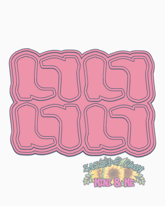 Boots Wax Melt Mold