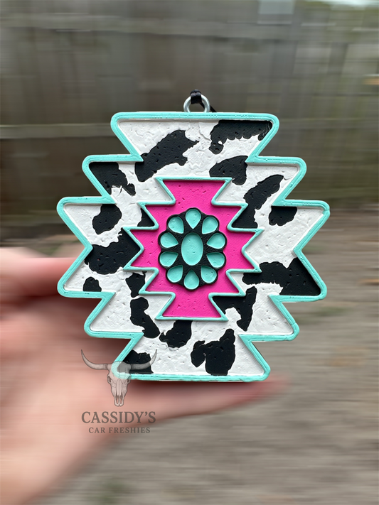 Aztec with Concho Freshie Mold