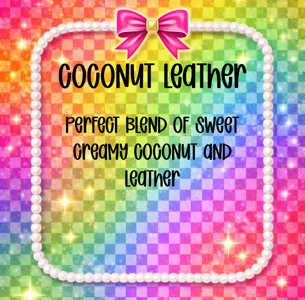 Coconut Leather Scented Aroma Beads