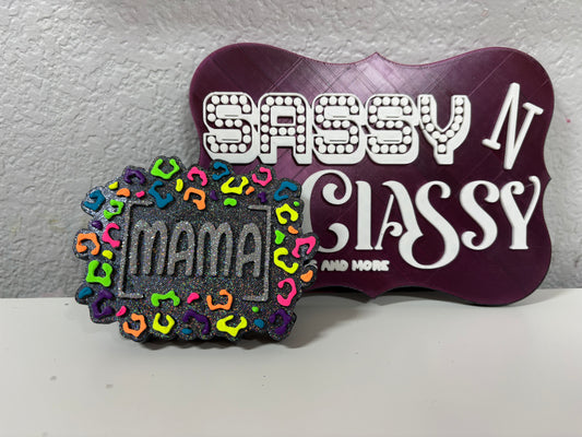 Leopard Mama Freshie Mold
