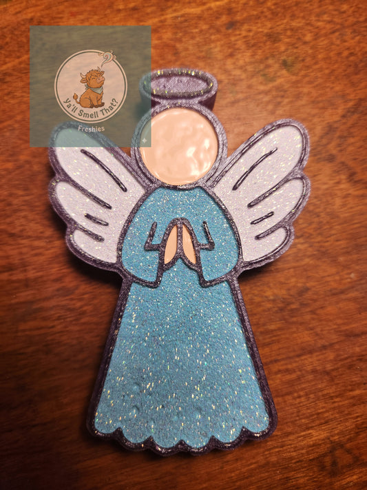 Wooden Angel Freshie Mold
