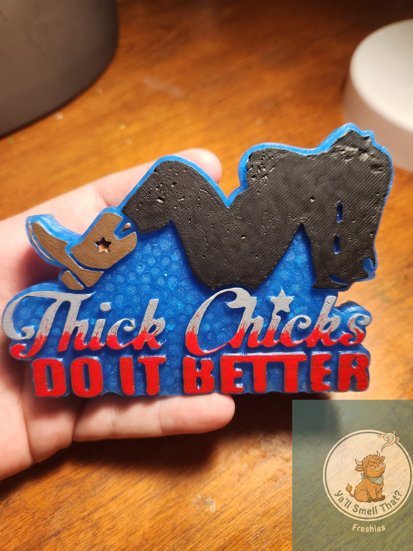 Thick Chicks Do It Better Freshie Mold