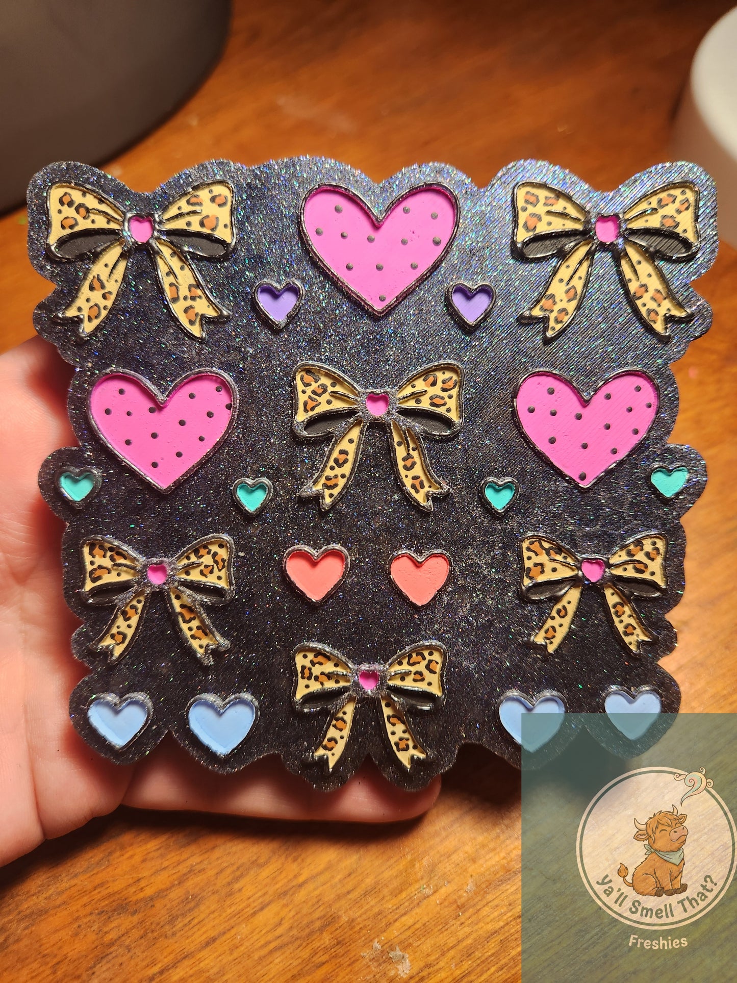 Bow and Heart Coquette Freshie Mold