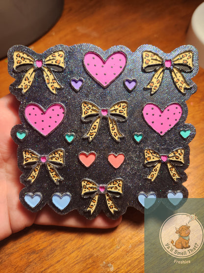Bow and Heart Coquette Freshie Mold