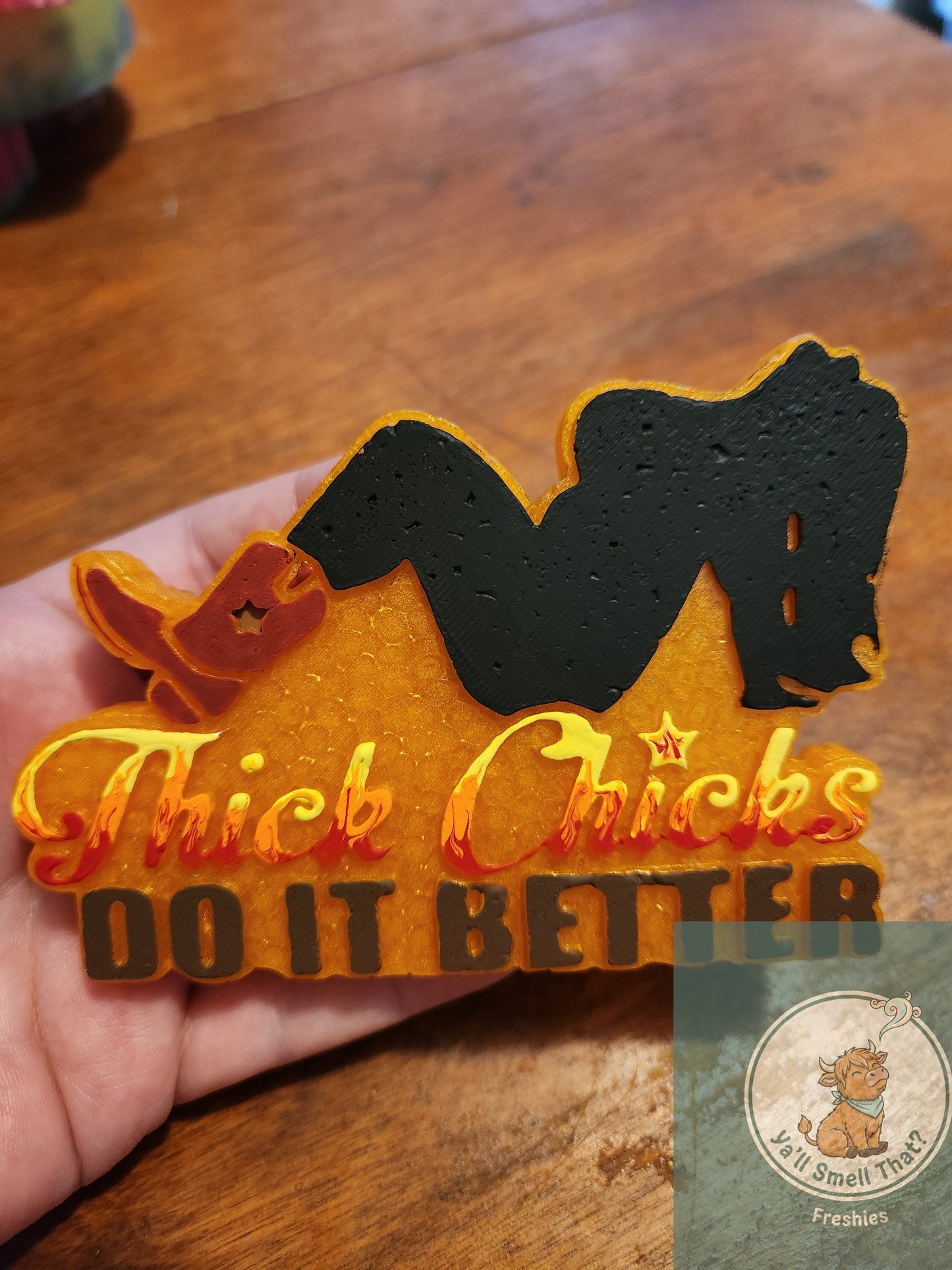 Thick Chicks Do It Better Freshie Mold