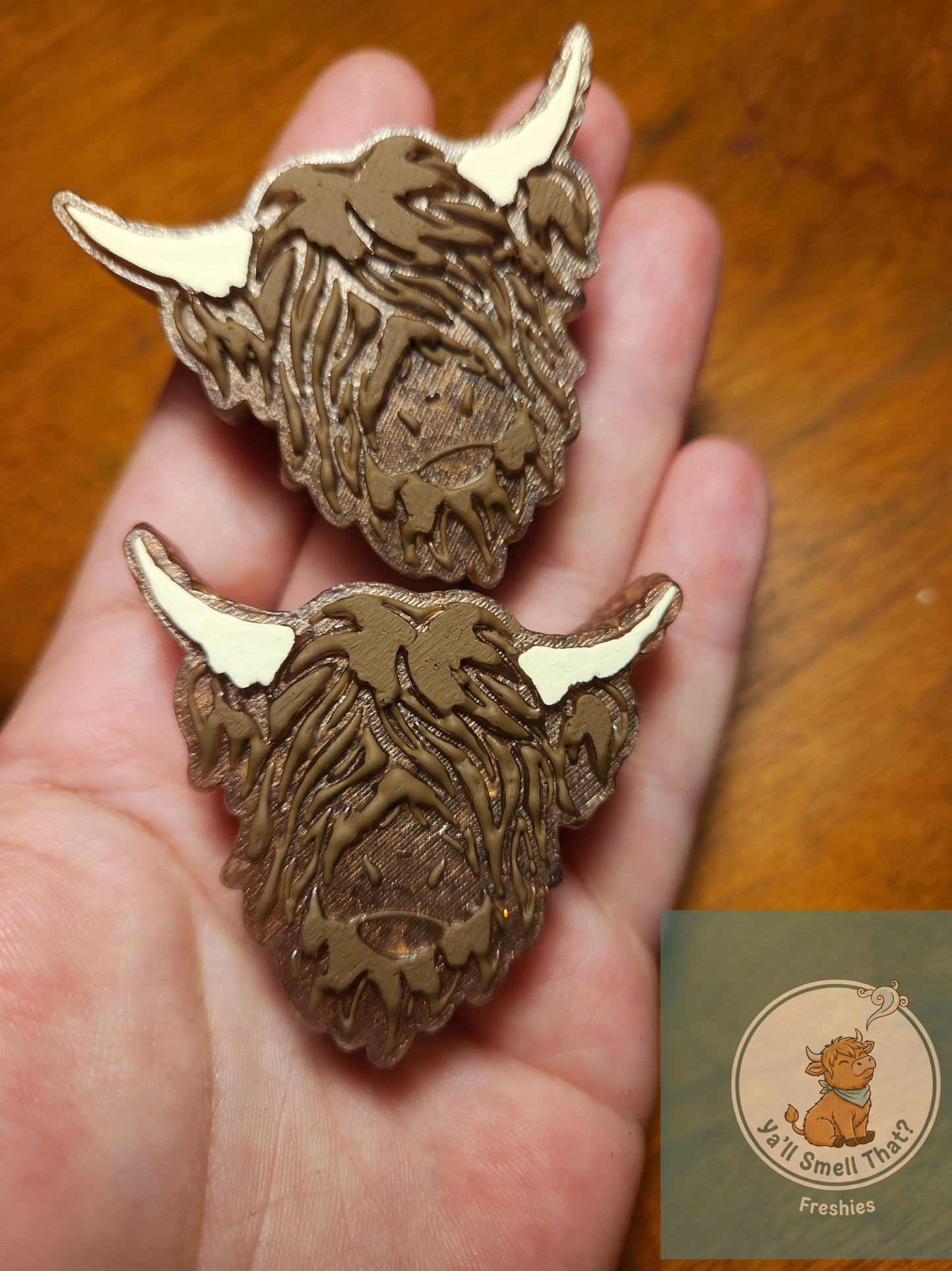 Highland Head Vent Freshie Mold