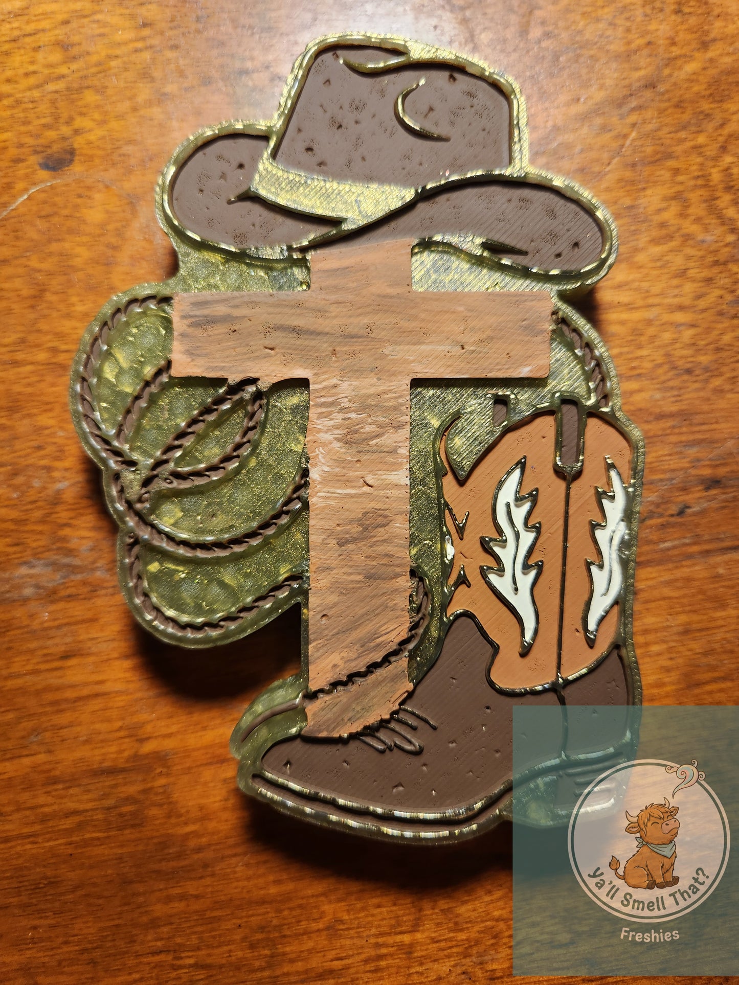 Western Cross Freshie Mold