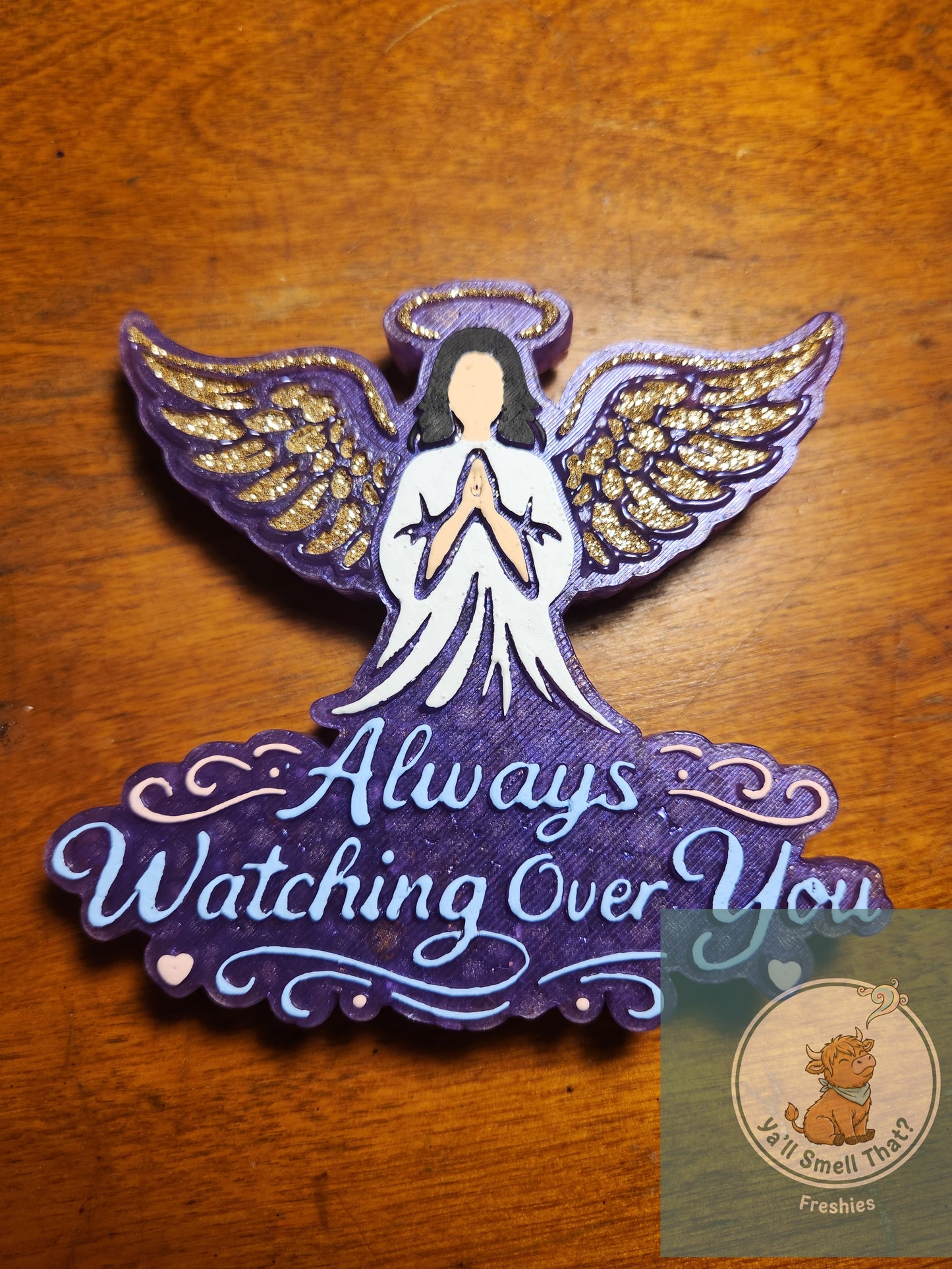 Always Watching Over You Guardian Angel Freshie Mold