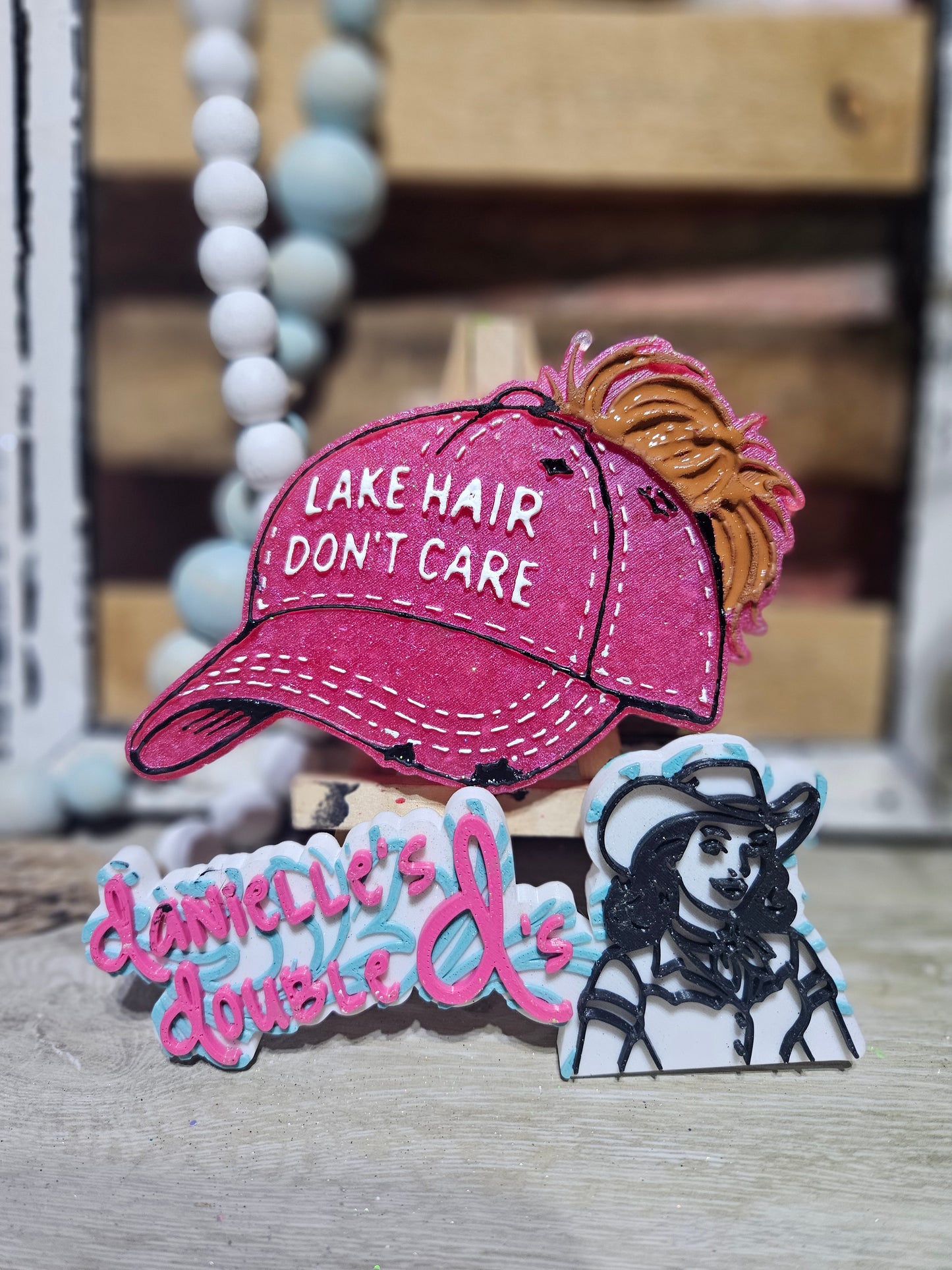 Lake Hair Freshie Mold