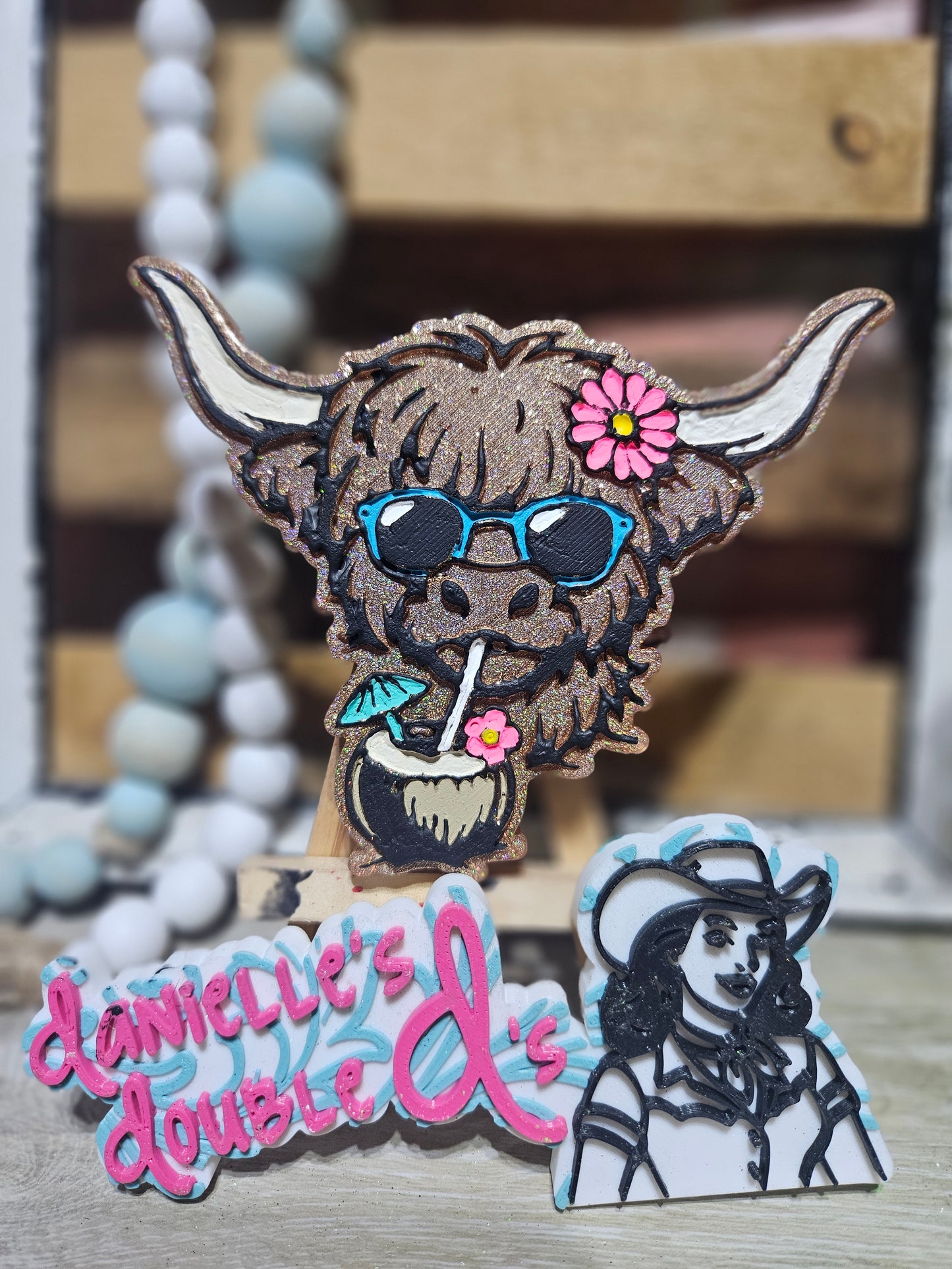 Summer Highland Freshie Mold