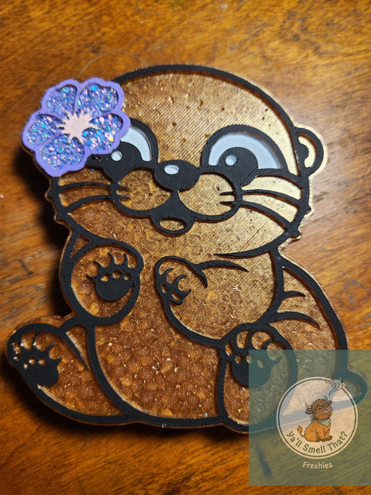 Hibiscus Otter Freshie Mold