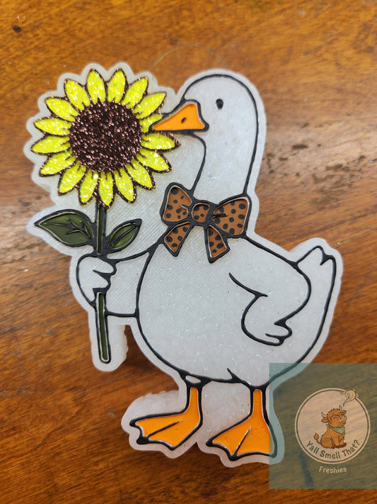Sunflower Goose Freshie Mold