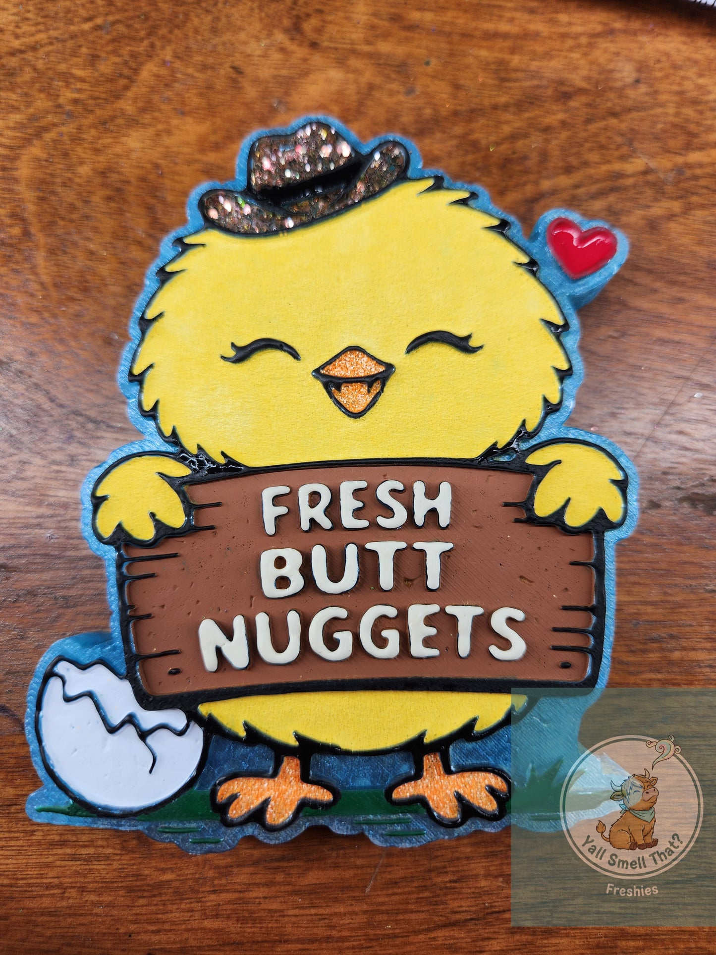 Fresh Butt Nuggets Freshie Mold