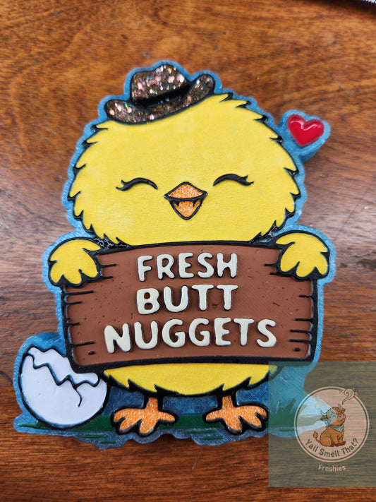 Fresh Butt Nuggets Freshie Mold